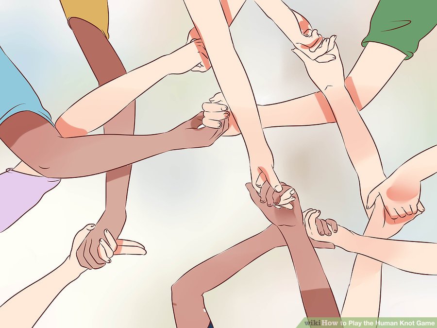 knotting (from wikiHow)